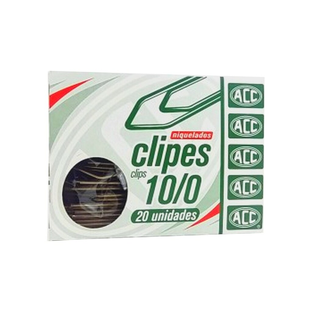 CLIP NIQUELADO Nº 10