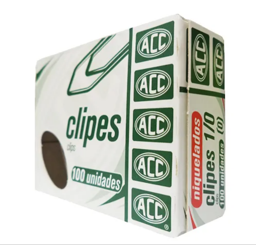 CLIPS NIQUELADO Nº 1/0