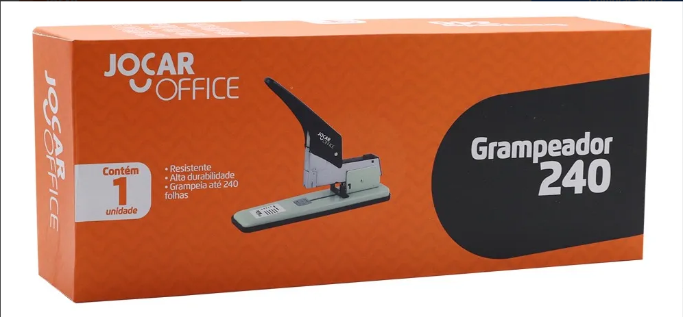 GRAMPEADOR PROFISSIONAL PARA GRAMPEAR ATÉ 240 FOLHAS