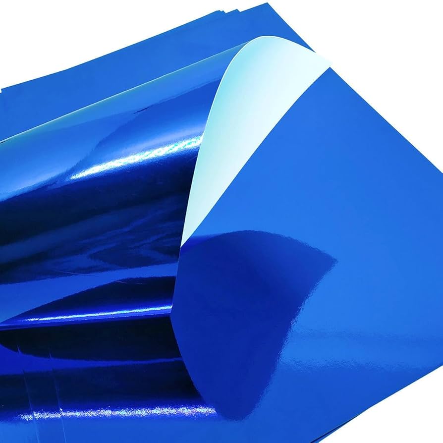 PAPEL LAMINADO AZUL