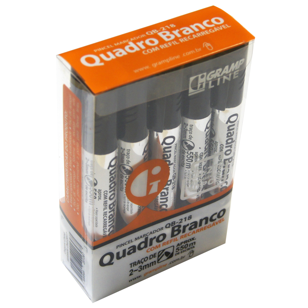 MARCADOR NA COR PRETA PARA QUADRO BRANCO