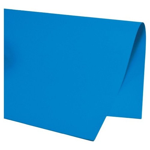 CARTOLINA NA COR AZUL, TAMANHO 150G/50X66CM