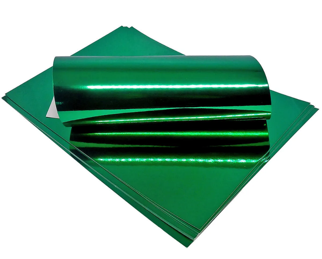 PAPEL LAMINADO VERDE 85GR