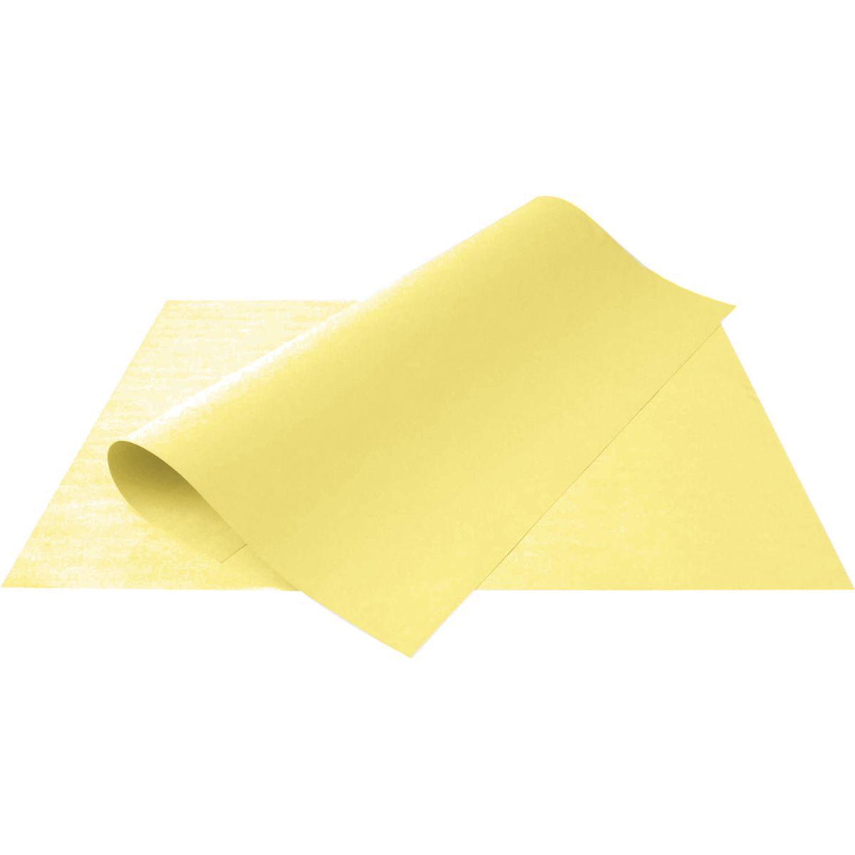 FOLHA PAPEL GUACHE AMARELA 180GR