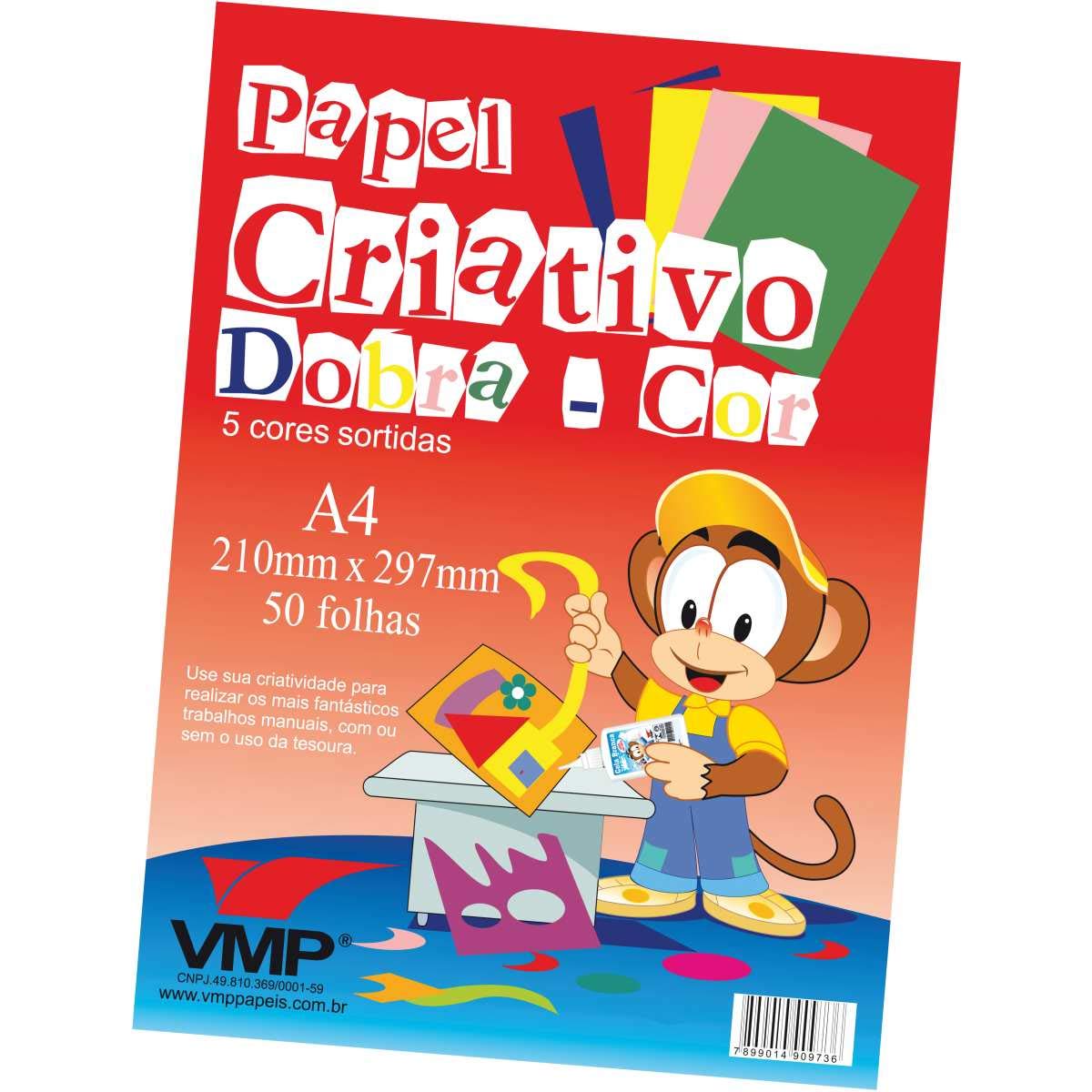 PAPEL CRIATIVO LUMMI 5 CORES