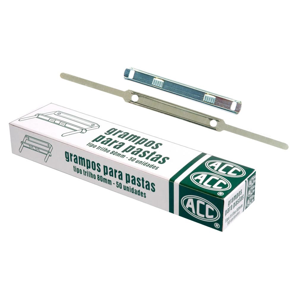 GRAMPOS PARA PASTA TIPO TRILHO