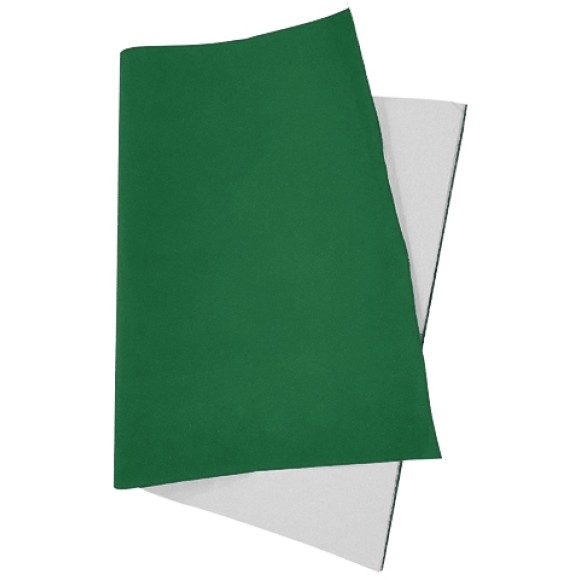 PAPEL CAMURÇA VERDE DIMENSÃO 40X60, PCT C/ 25 UND