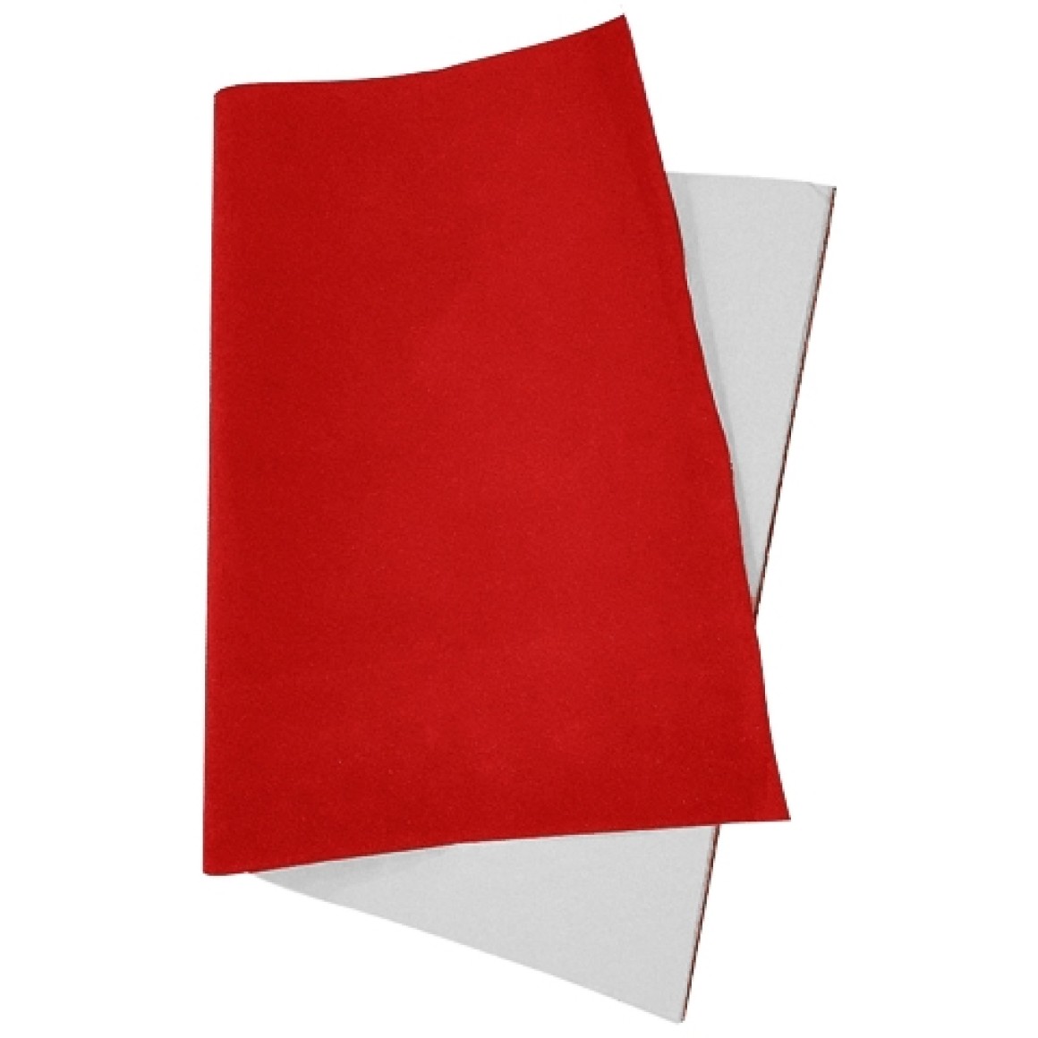 PAPEL CAMURÇA VERMELHO DIMENSÃO 40X60, PCT C/25 UND